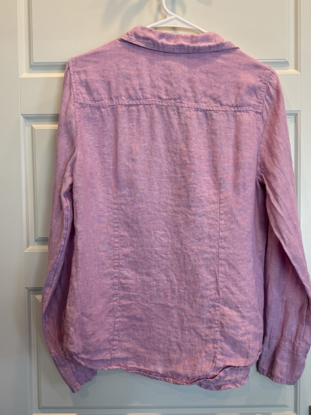 J.Crew Baird McNutt 100% Irish Linen Shirt 6 Slim Fit Orchid Purple - Picture 7 of 9